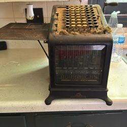 Vintage Burroughs Adding Machine 