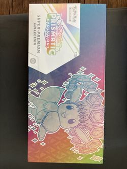 Pokémon Scarlet & Violet Prismatic Evolutions Super-Premium Collection