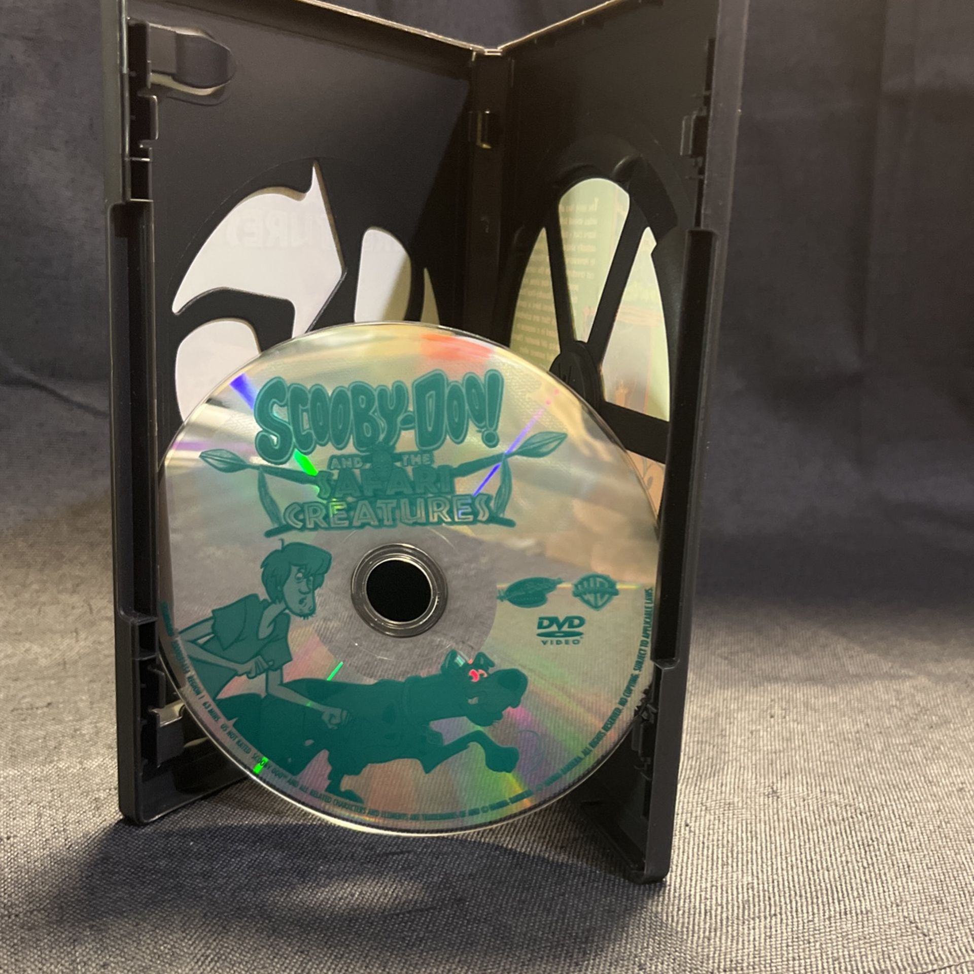 Scooby Doo safari creatures DVD