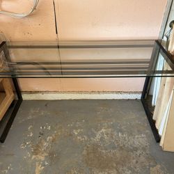 Glass Top Desk