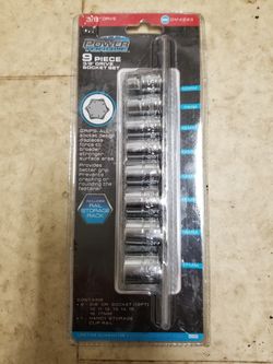 9 pc socket set