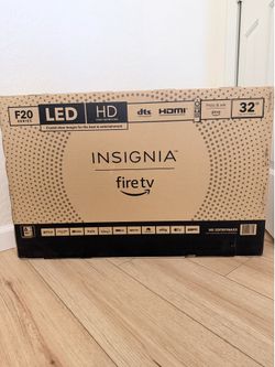 INSIGNIA 32” Class F20 Series LED HD Smart Fire TV, Voice Remote with Alexa, Free&Live TV