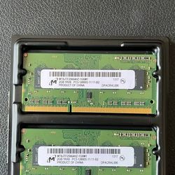 2x2gb DDR3 - 1600 older mac memory