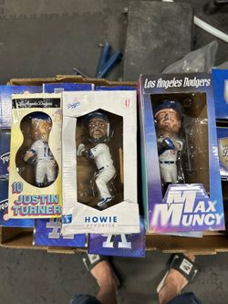 Dodgers bobble heads for trade