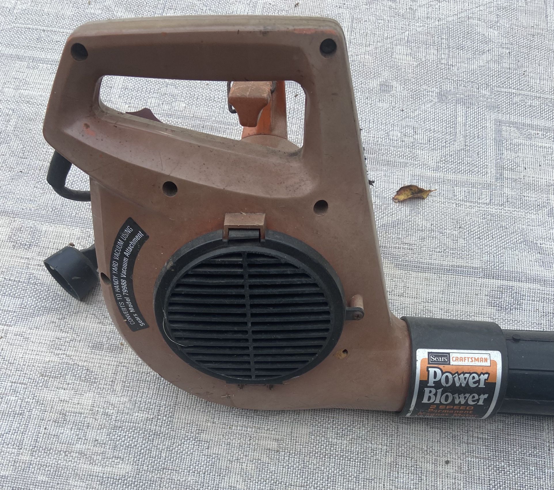 Electric Corded Leaf Blower