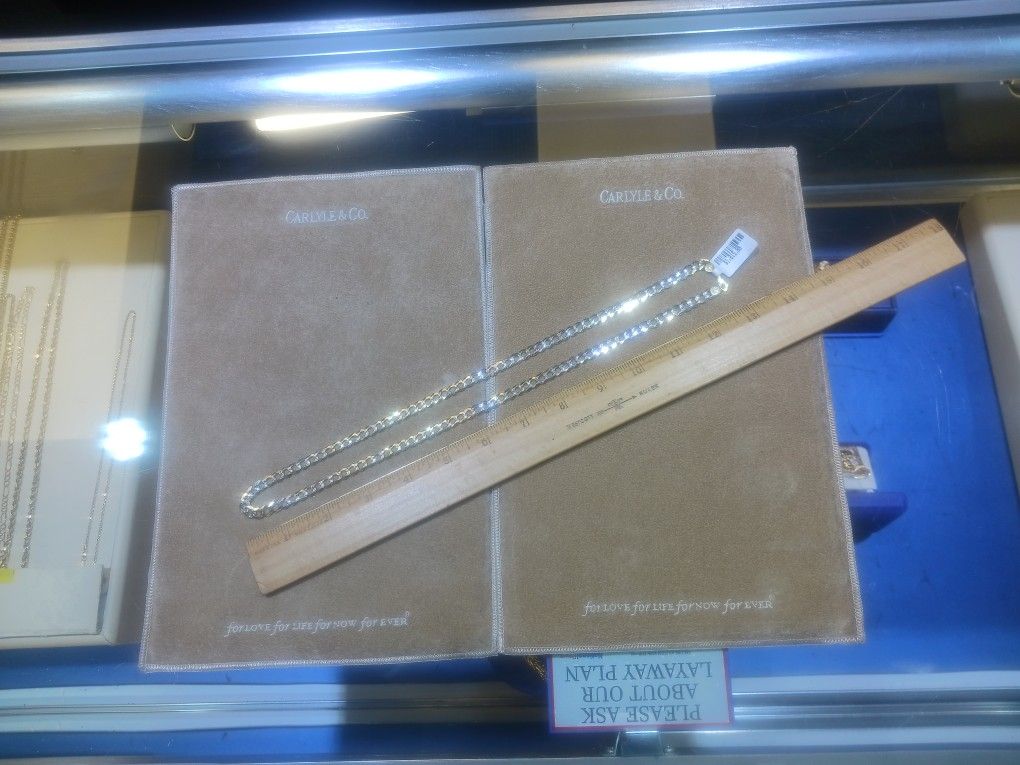 14k Gold Diamond Cut Cuban Link