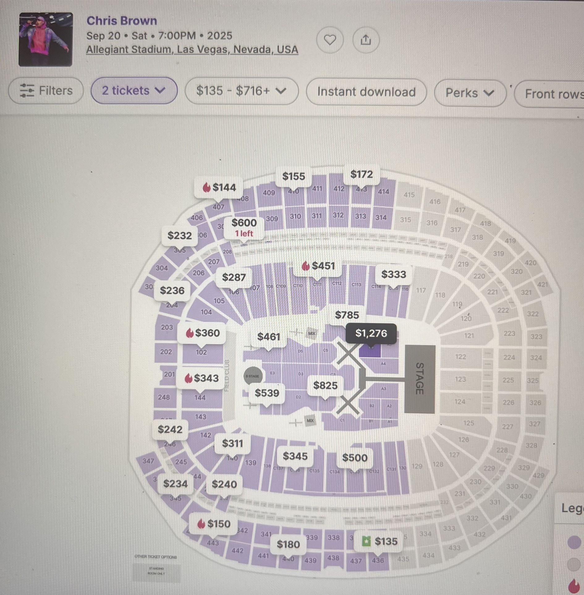 Chris Brown Breezy Bowl Tickets