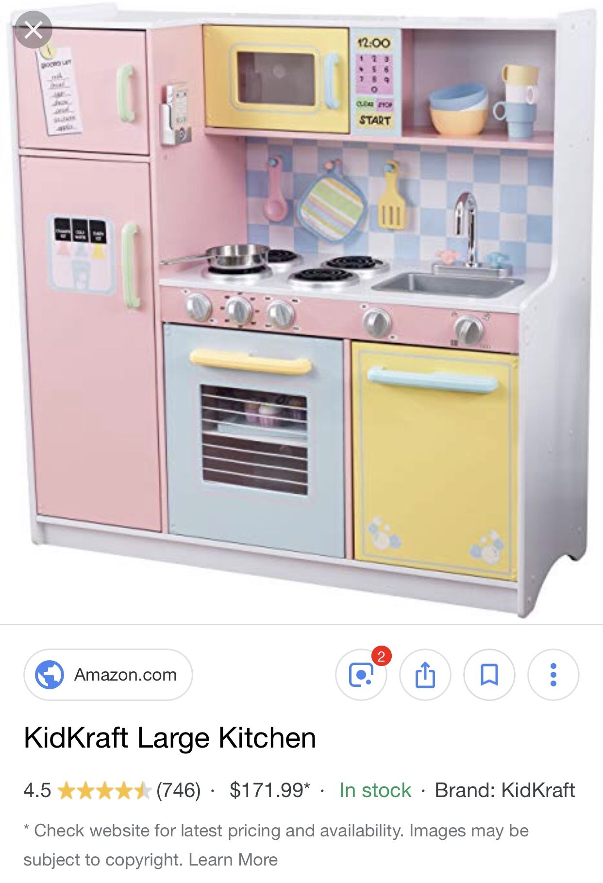 Kid Kraft Kitchen