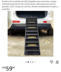 Escalera portátil para mascotas