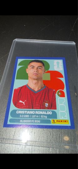Cristiano Ronaldo Panini FIFA 2026 sticker