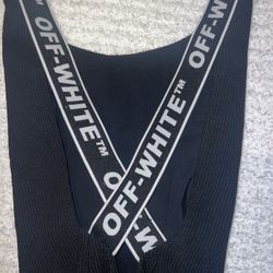 Off White Bodysuit Bathing Suit