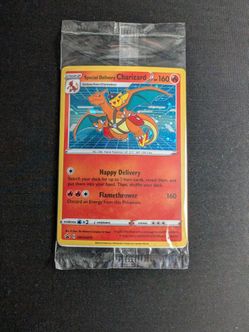Sealed Pokémon Special Delivery Charizard Promo SWSH075 - cash only