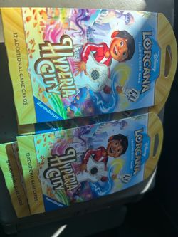 Lorcana hyperia city 4 packs