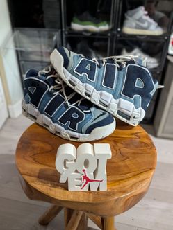 Size 10.5 Men's
Nike Air More Uptempo 96 QS 
Denim Blue CJ6125-100 
OG All