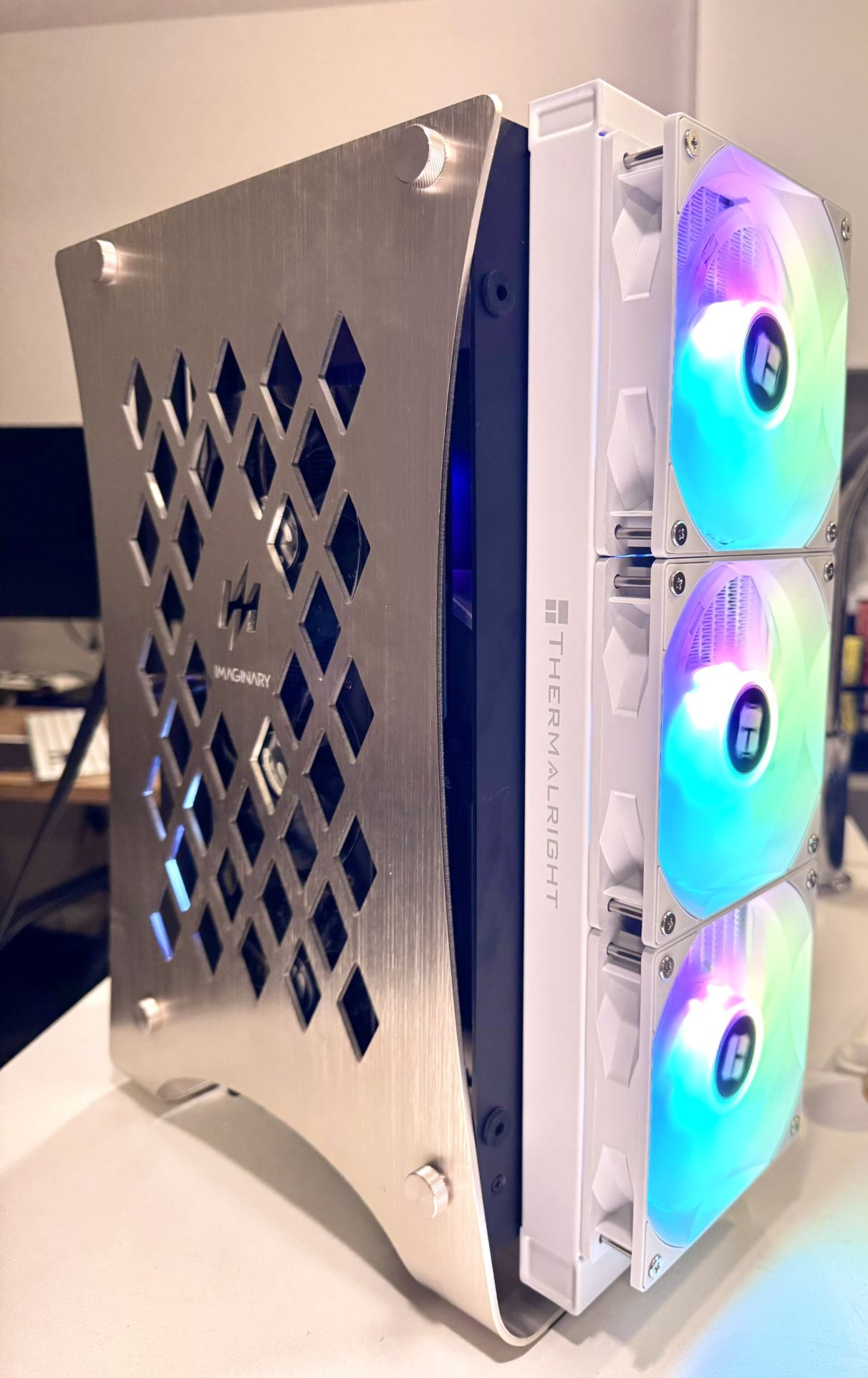 ITX Liquid water Cooling Gaming pc Ryzen 9 5900x 32gb ram rtx 3080 1tb ssd