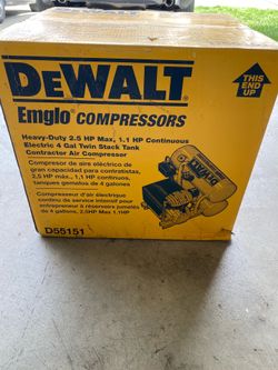 Dewalt Emglo Compressor