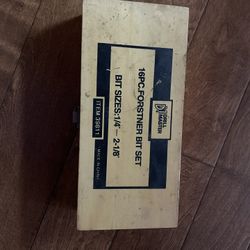 16 Piece Forstner Bit Set