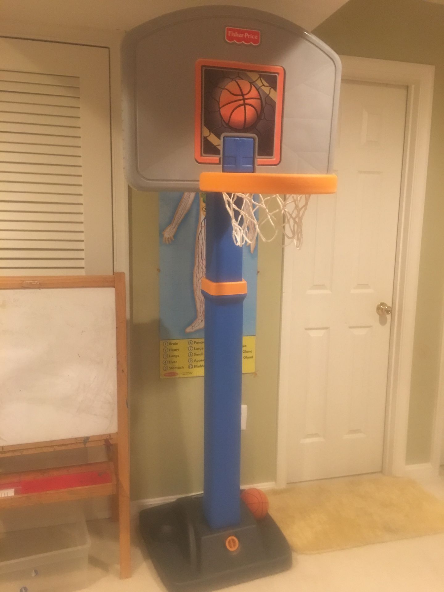 Kids basketball 🏀 standing hoop