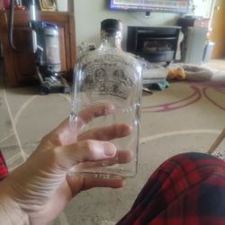 Old Smirnoff Liquor Bottle 