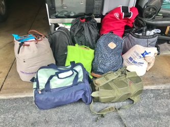 10 bags of Clothing & Other stuff