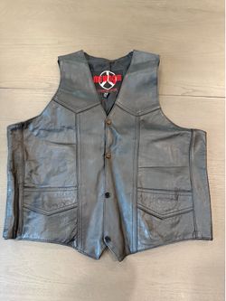 New Age International Men’s Motorcycle Vest