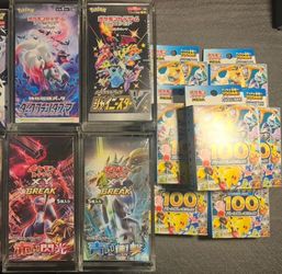 Japanese Pokémon Booster Box XY 8 Vmax Charizard Shiny Star V 100 Deck