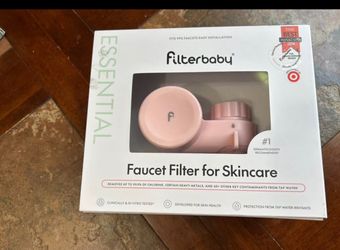 Filterbaby faucet filter for skincare