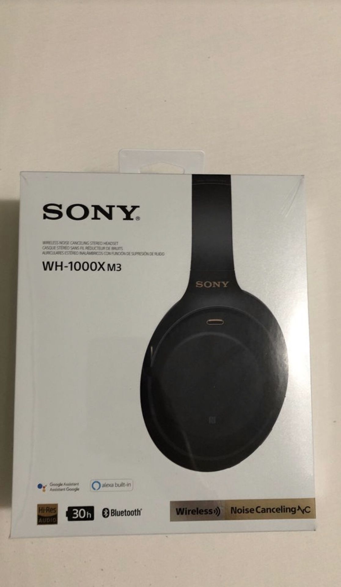 Sony WH-1000X M3 Wireless Headphone