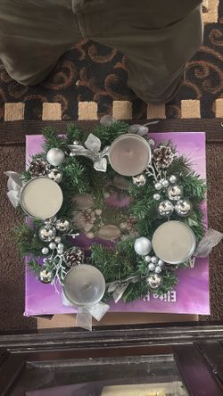 Wreath For Pillar Candles