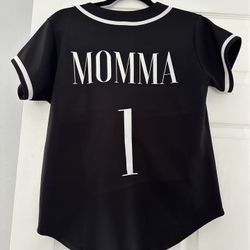 Womens Momma Jersey Size M