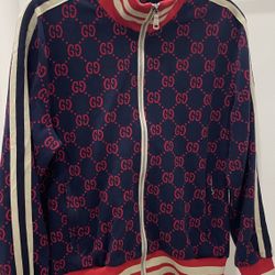 Gucci track jacket Sz L