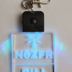 Personalized Custom Name Badge With LED Light 