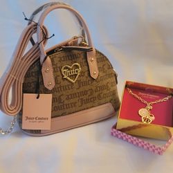 NWT Juicy Couture Y2K Bag PLUS Necklace