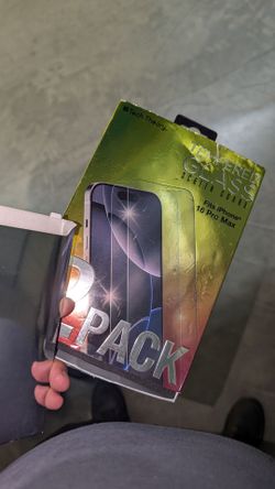 iPhone 16 Pro Max Tempered Glass Screen Protector 2 pack