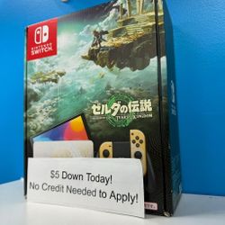 Nintendo Switch OLED Gaming Consoles New -PAYMENTS AVAILABLE-$1 Down Today 