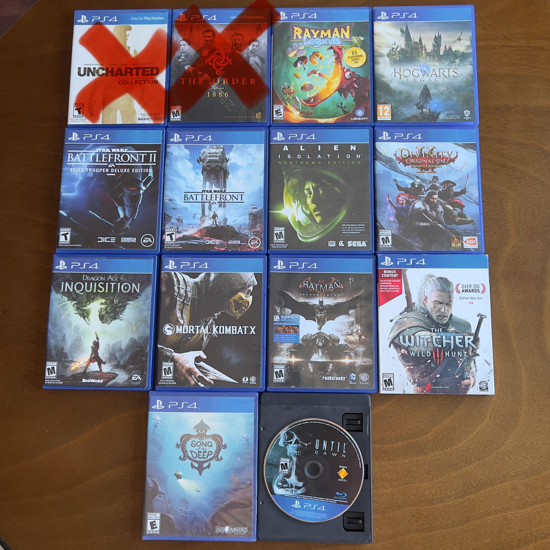 PS4 Games and Controller for Sale or Trade