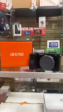 Sony a6700 open box