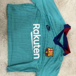 AUTHENTIC NIKE FC Barcelona Soccer Jersey 2019 THIRD *RARE* GREAT CONDITION
