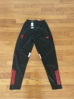 Liverpool Adidas Black Tracksuit Pants 25/26
