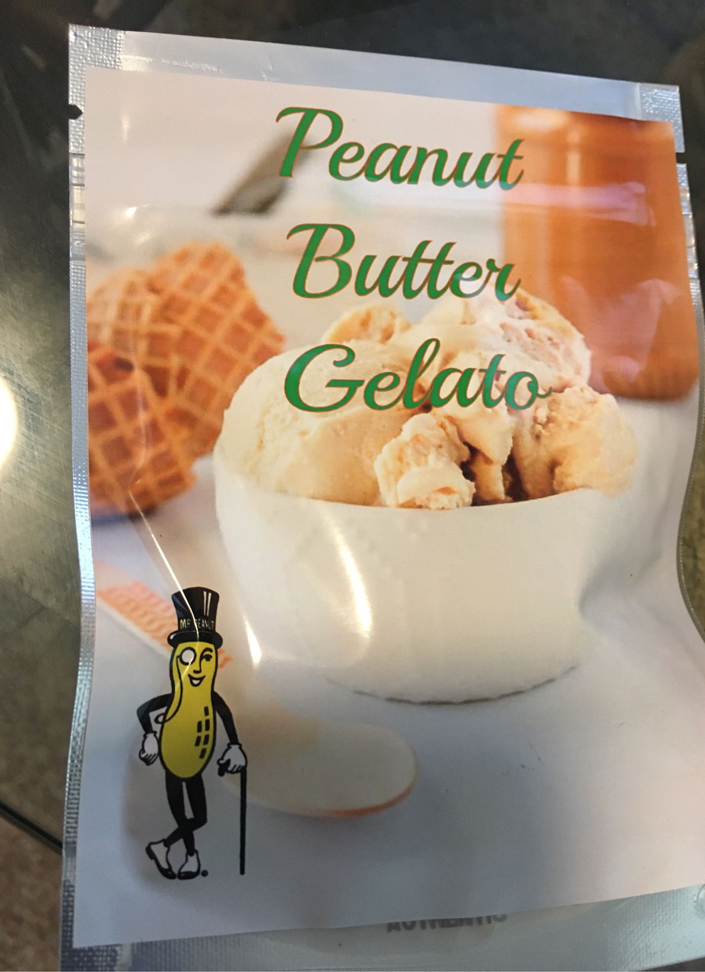 Peanut butter Gelato