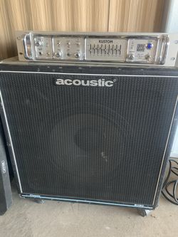 Custom  Amp Whit Bass Can