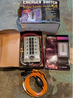 Emergen Switch Model 10-7501KIT - House Generator Transfer Kit