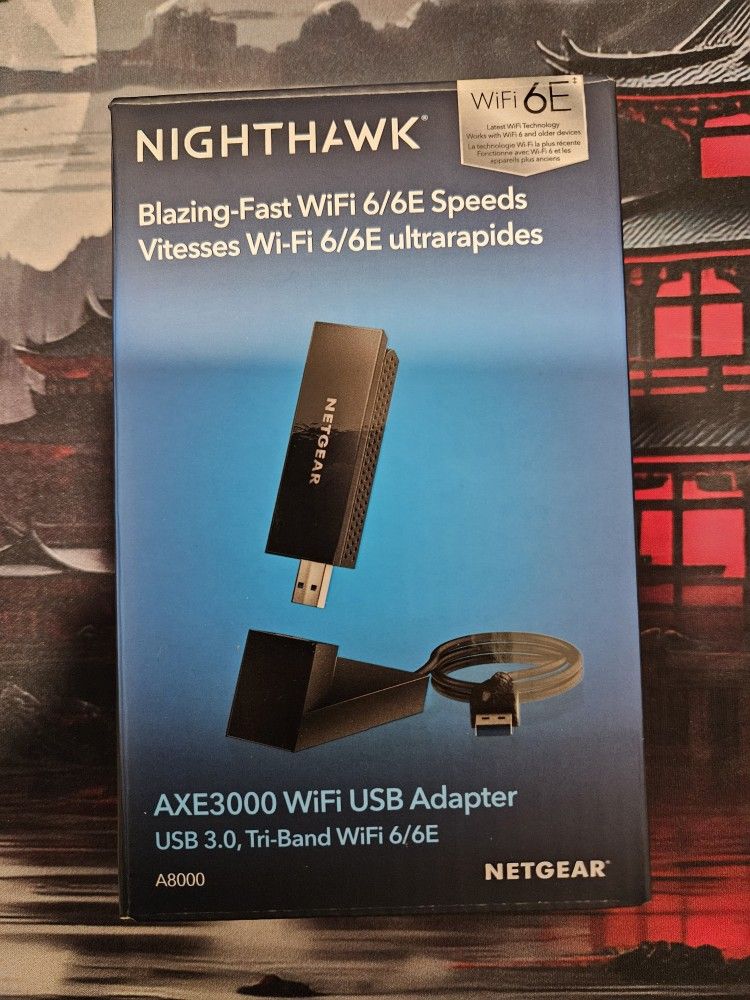 Netgear AXE3000 WiFi 6E Tri-Band USB Adapter