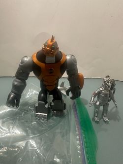 Ben 10 Armodrillo and Mechagodzilla Action Figures