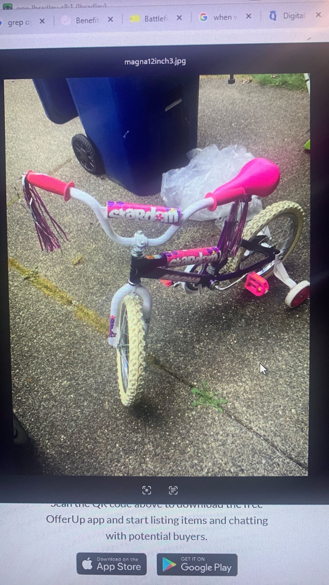 Magna Stardom 12” Girls Bike