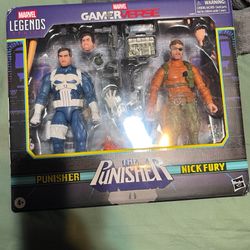 Marvel Legends Punisher & Nick Fury (Gamerverse)