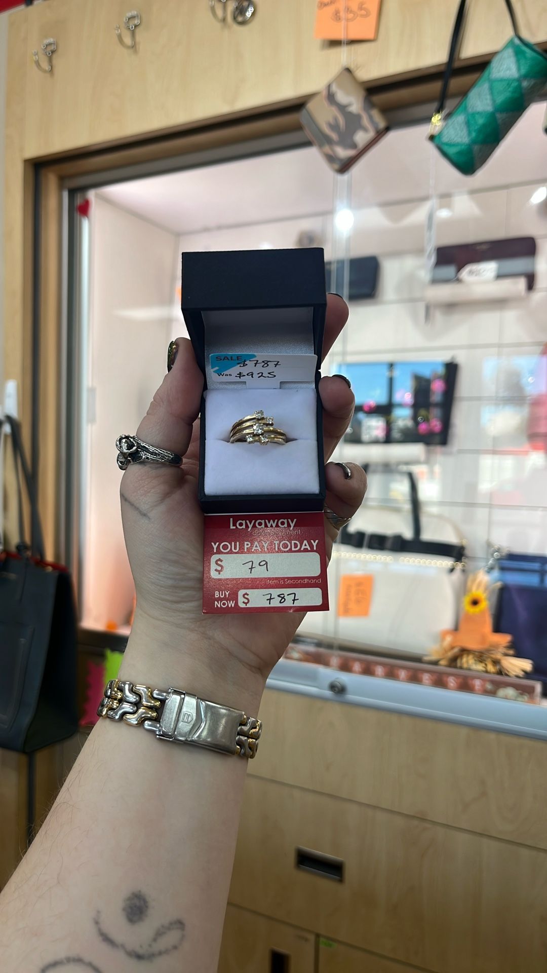 14k Gold Diamond Ring