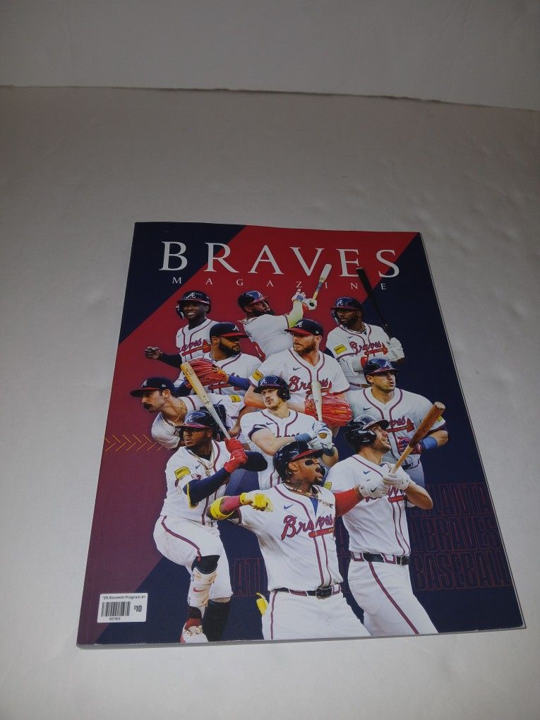 Atlanta Braves 2025 Magazine Yearkbook New