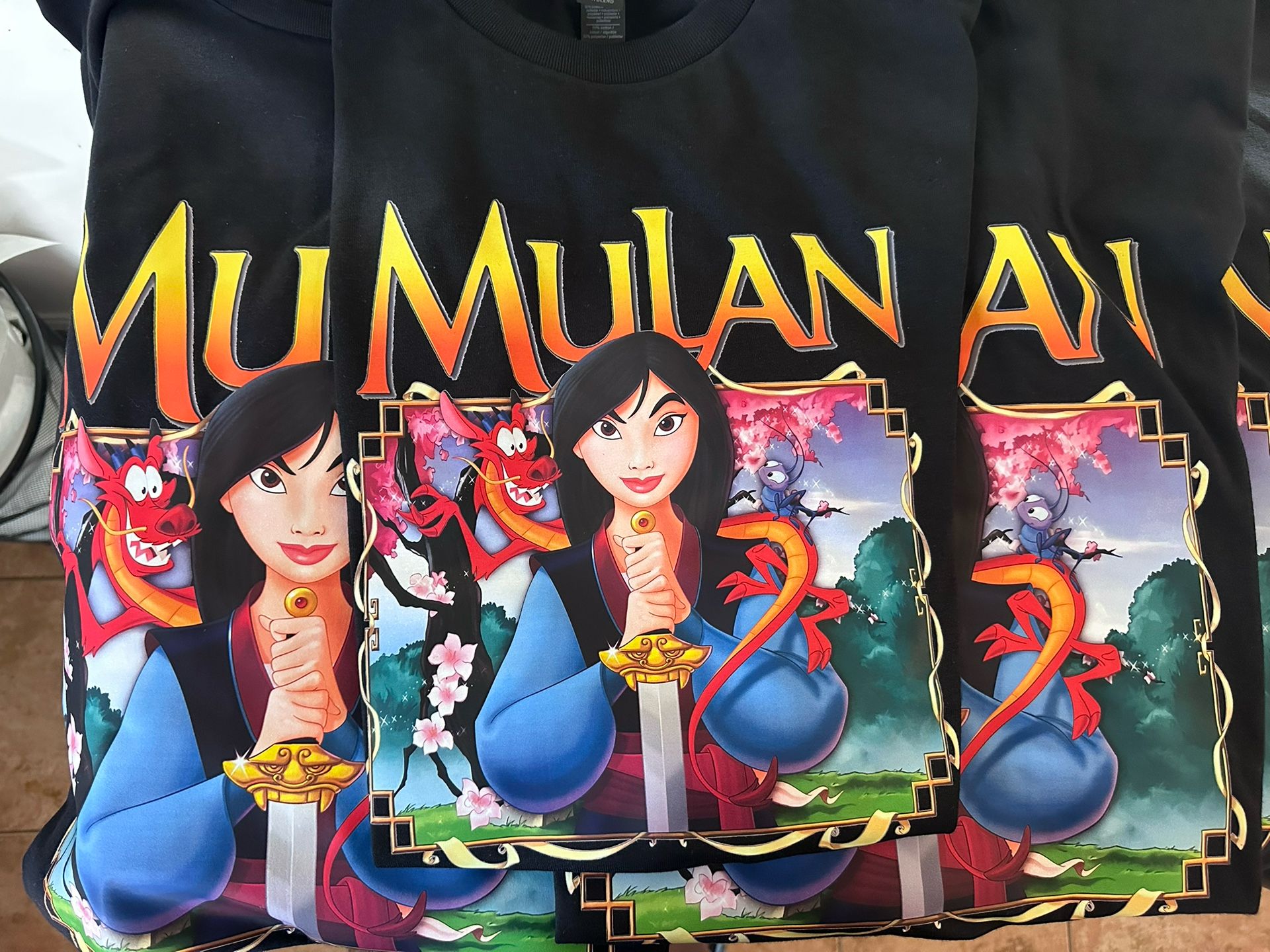 Disney Mulan Custom T Shirt