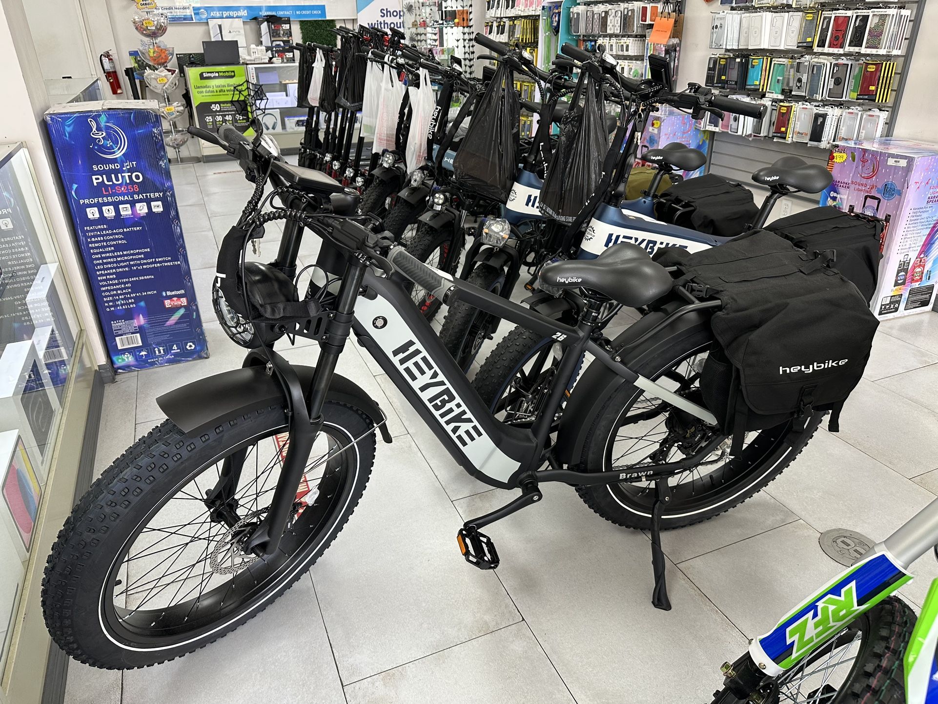 HeyBike Brawn Electric Bicycle 28mph 750watts! Finance For $50 Down Payment!!